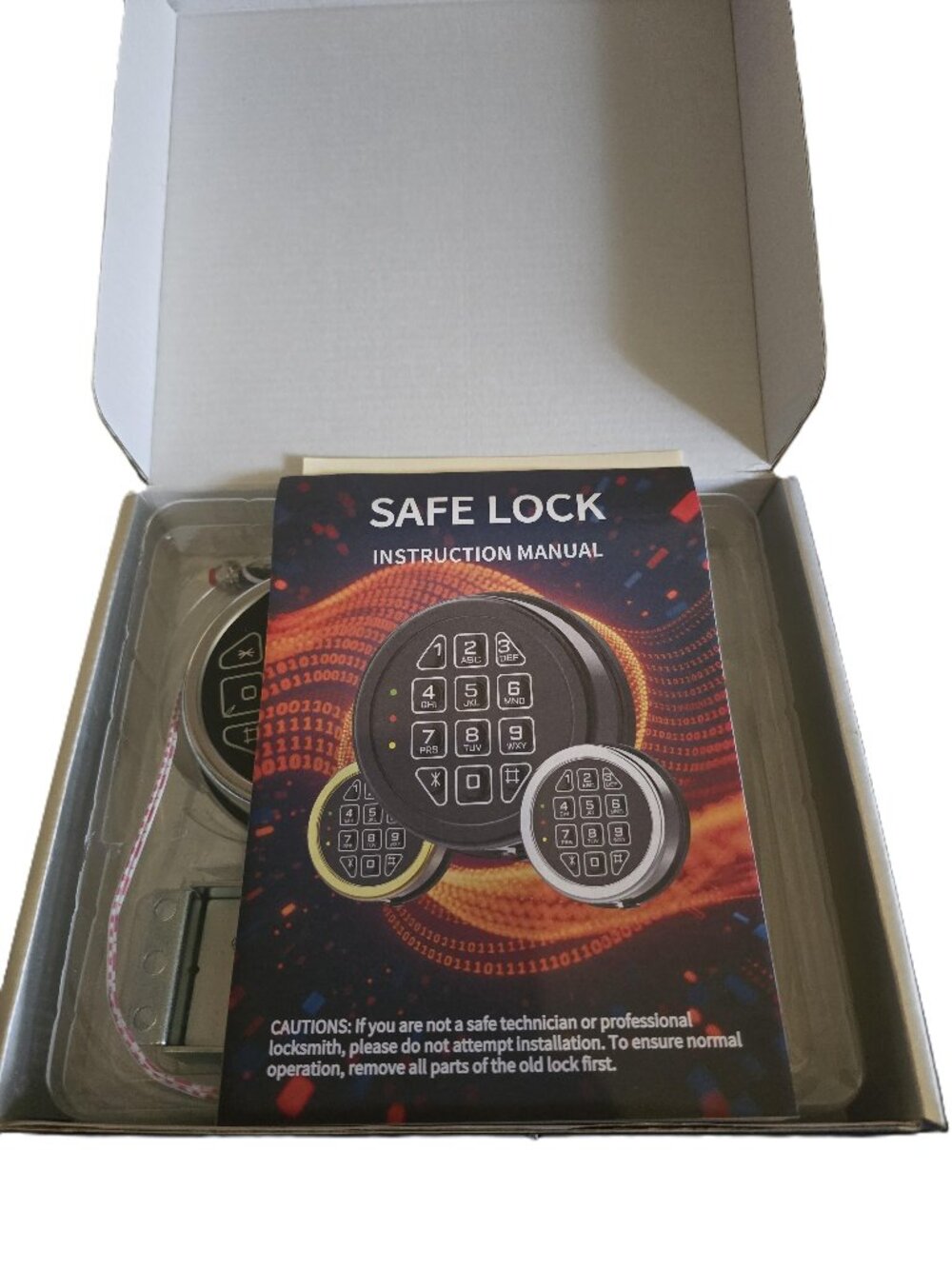 Gun Safe Replacement Digital Keypad Lock With Solenoid Lock Electronic Safe Lock